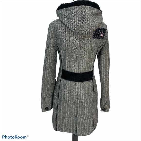 ♥️SOLD♥️ Three Stones Tweed Lined Winter - Picture 4 of 10